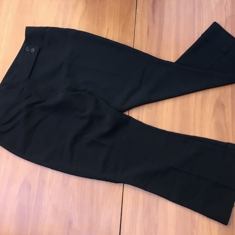 new🍎Dizaro Collection Black Dress Capri -Pants  9